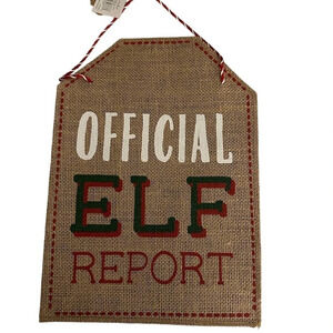 Mud Pie Official Elf Report NIB‎